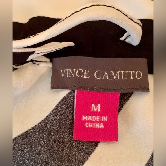 Vince Camuto Zebra-Print Off The Shoulder Top - Picture 5 of 7